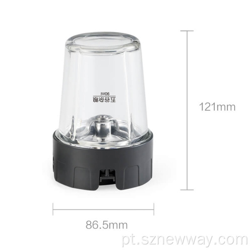 Pinlo Grinding Cup de aço inoxidável Cozinha Grinder Mixer